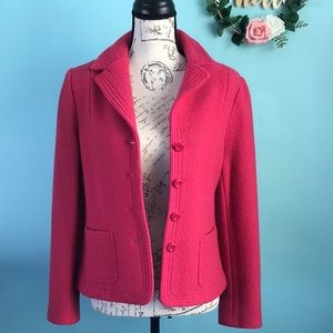 Petite Sophisticate Wool Blazer/Jacket